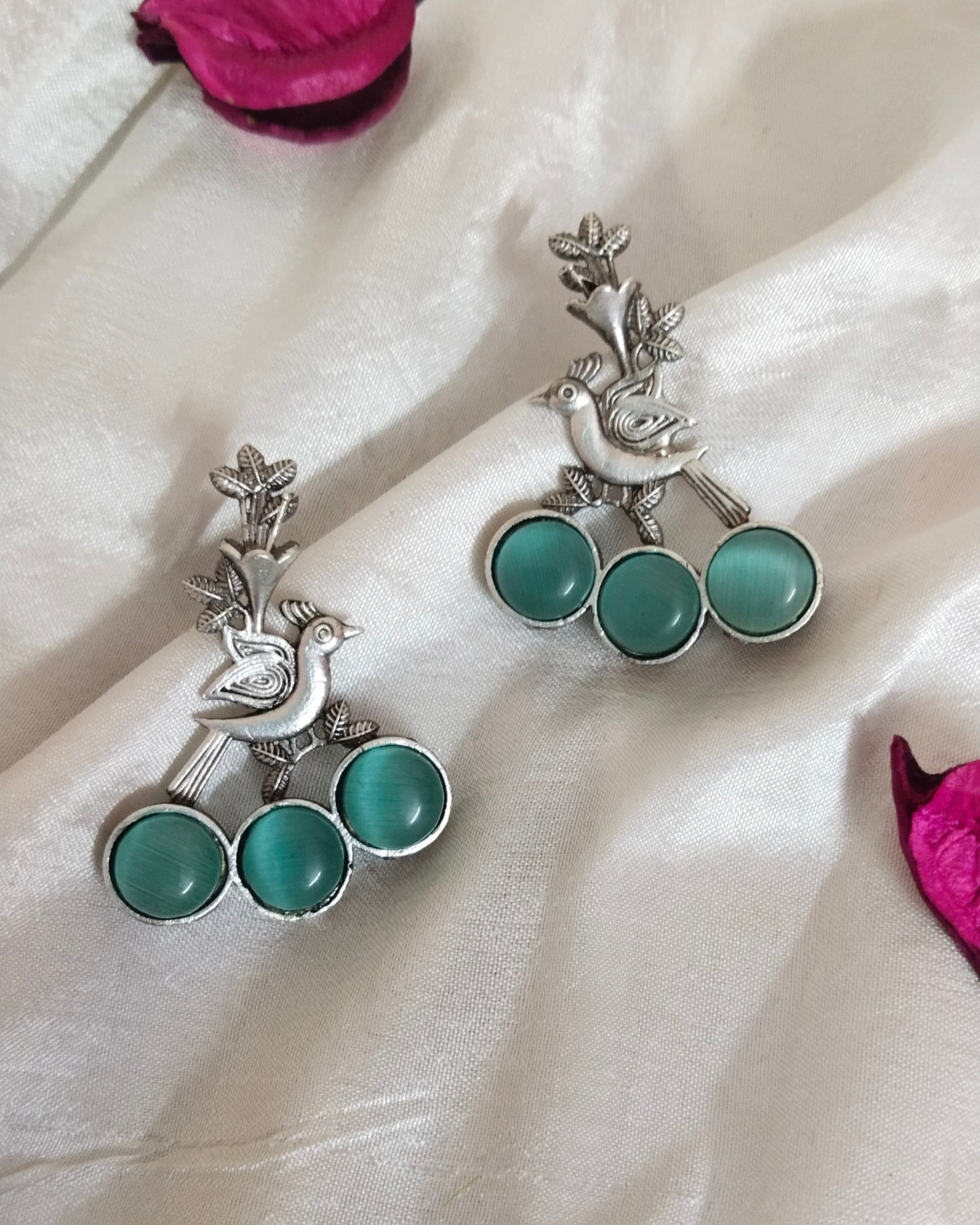 Bird silver Replica earring