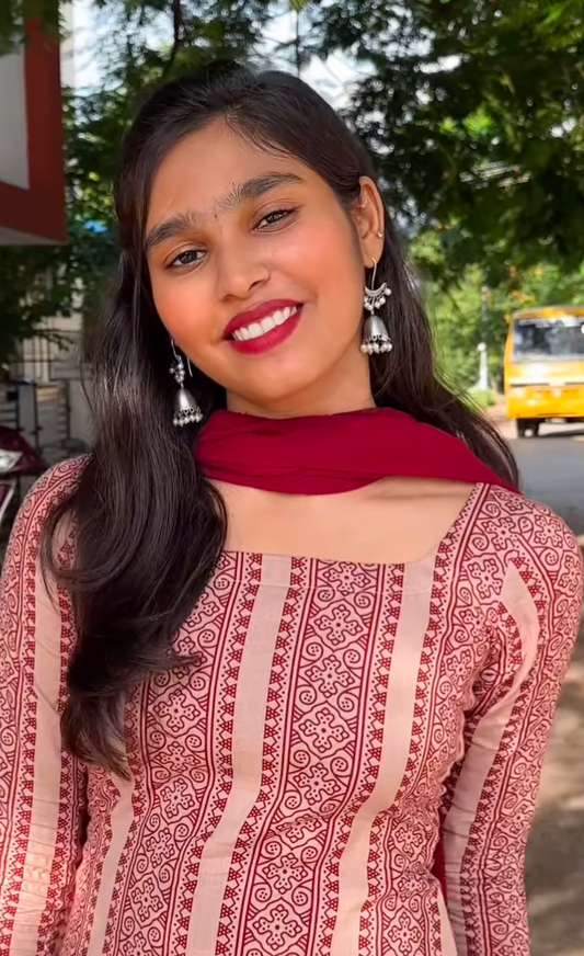 Beautiful silver Replica Jhumka to elevate your outfit