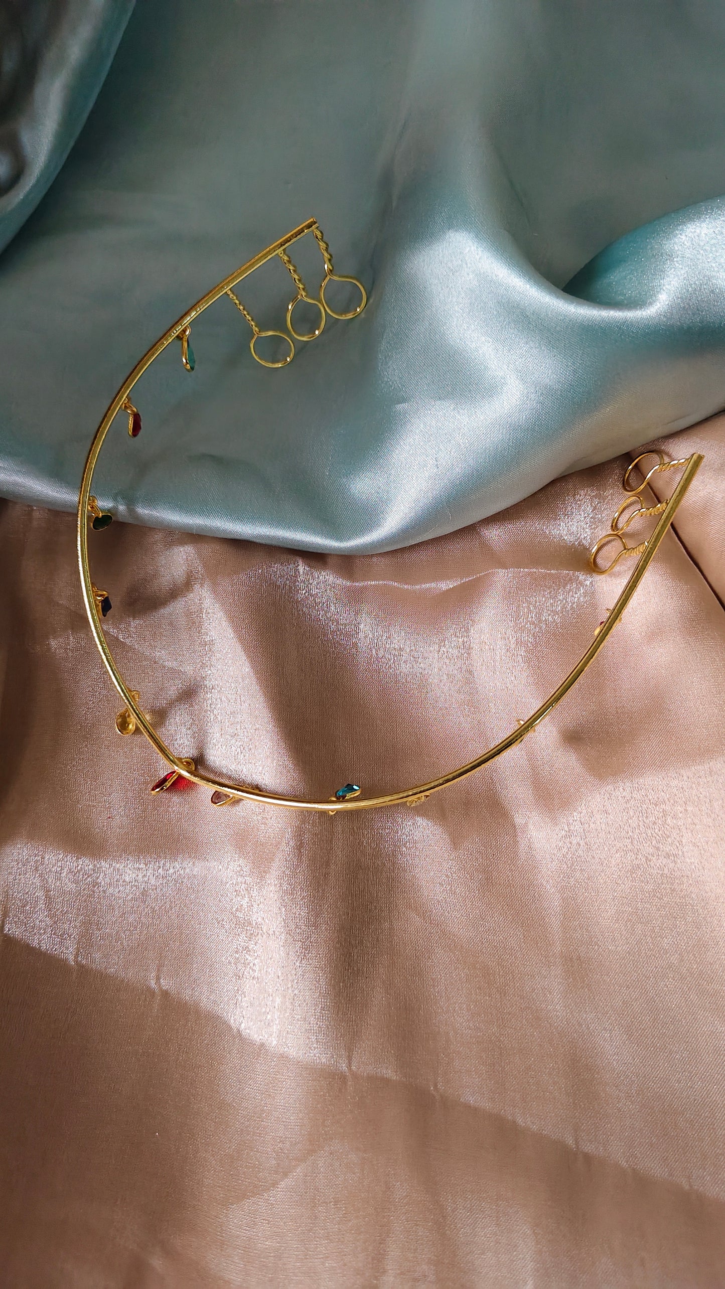 Rainbow charm Tiara