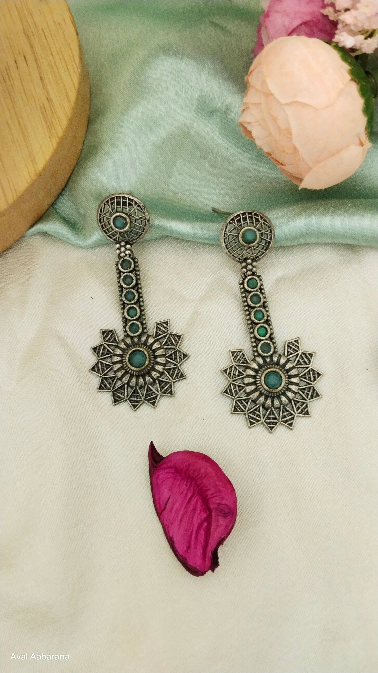 Oxidised earrings