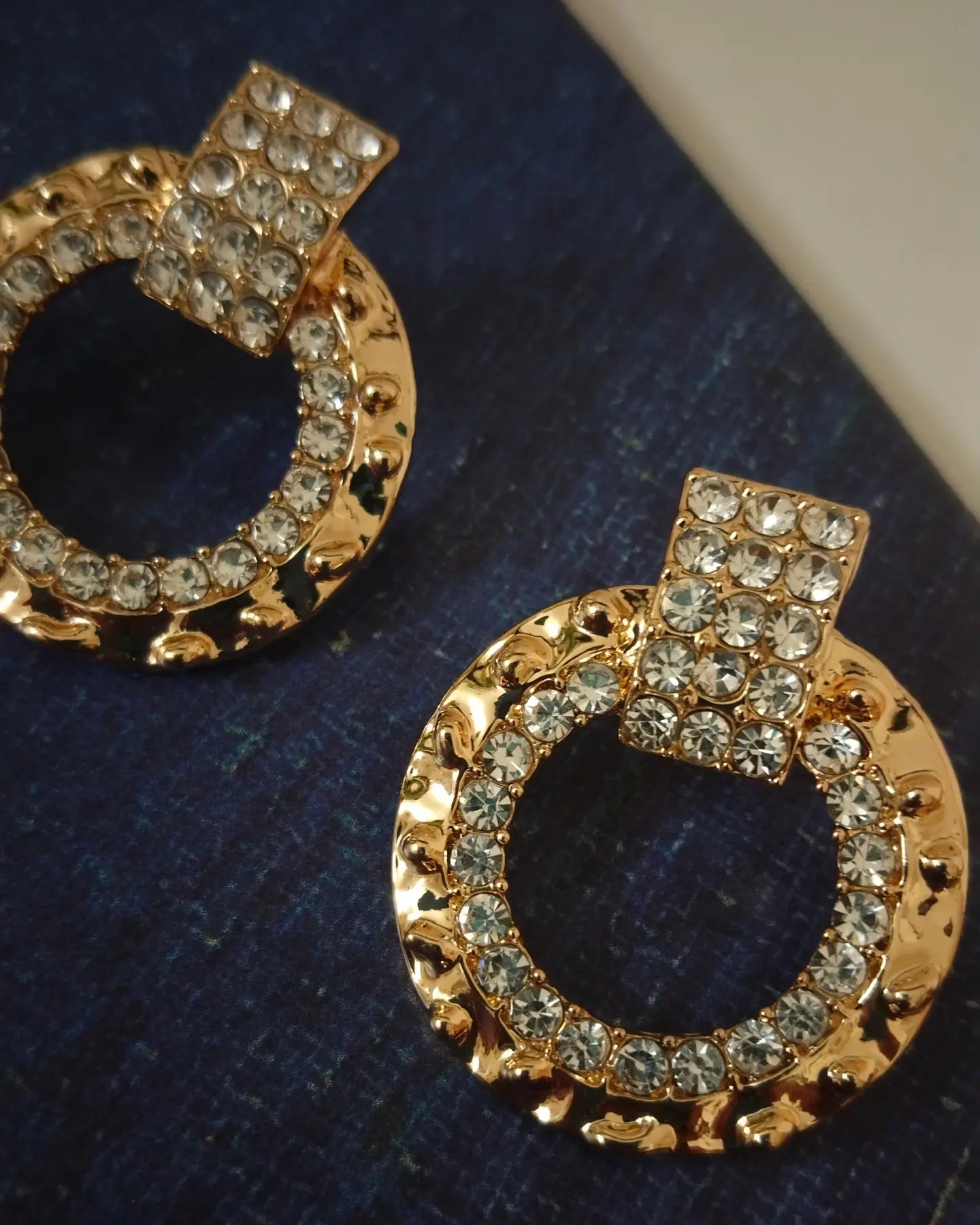 Stylish party wear circle earring