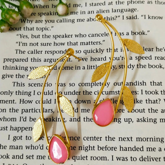 Statement Brass earrings