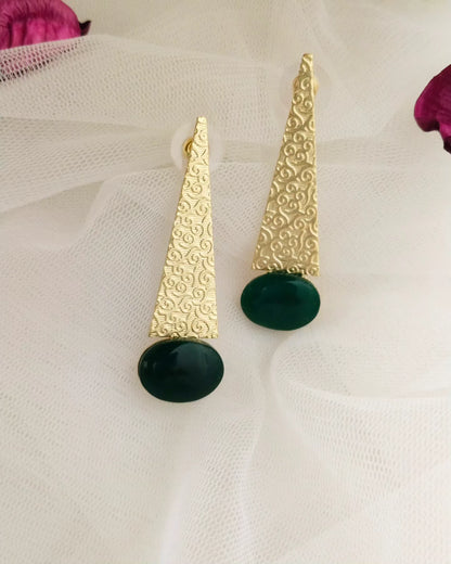 ABE0002 self designed triangle shaped earring