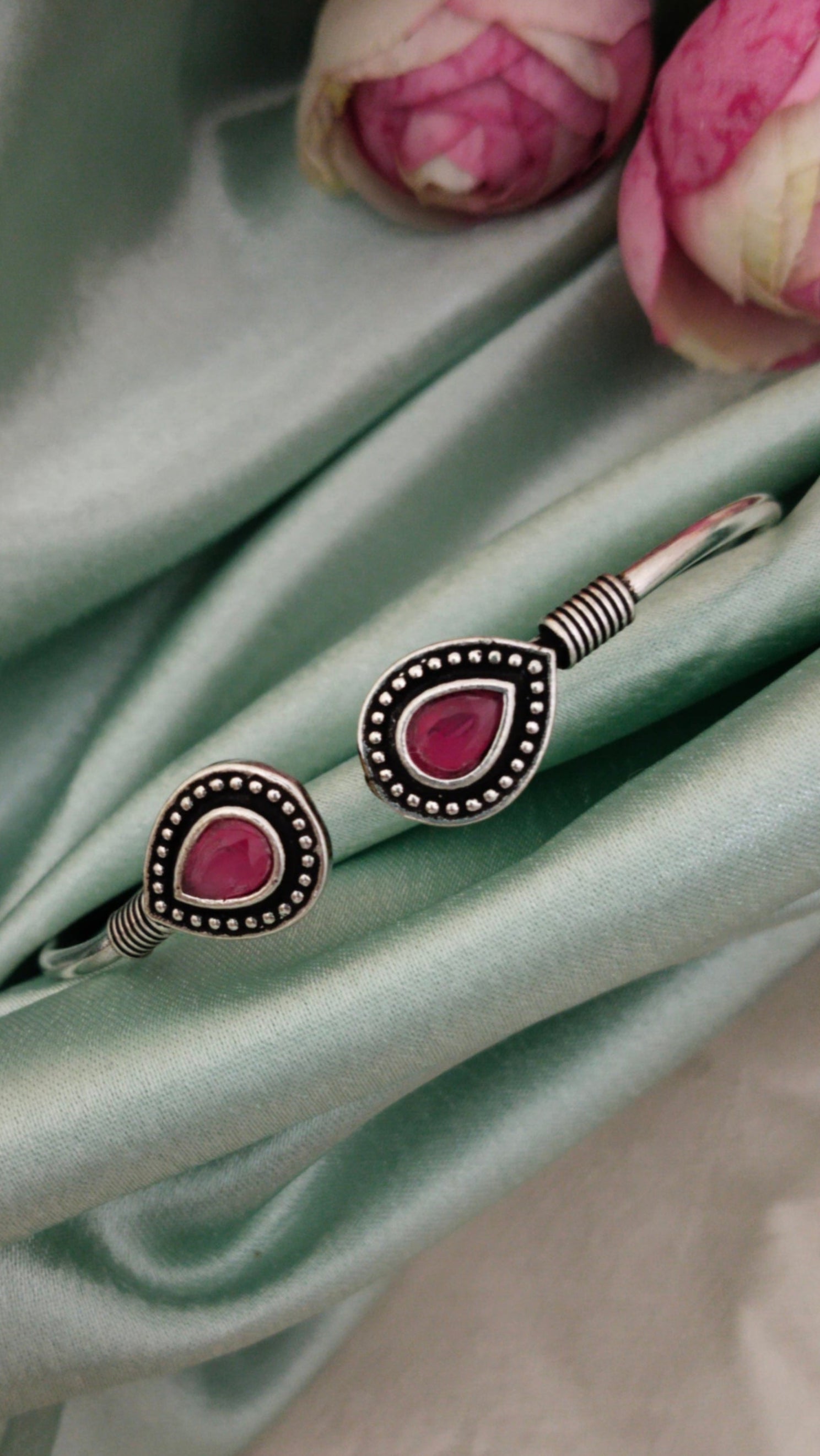 Silver replica cute Bracelet/ kada