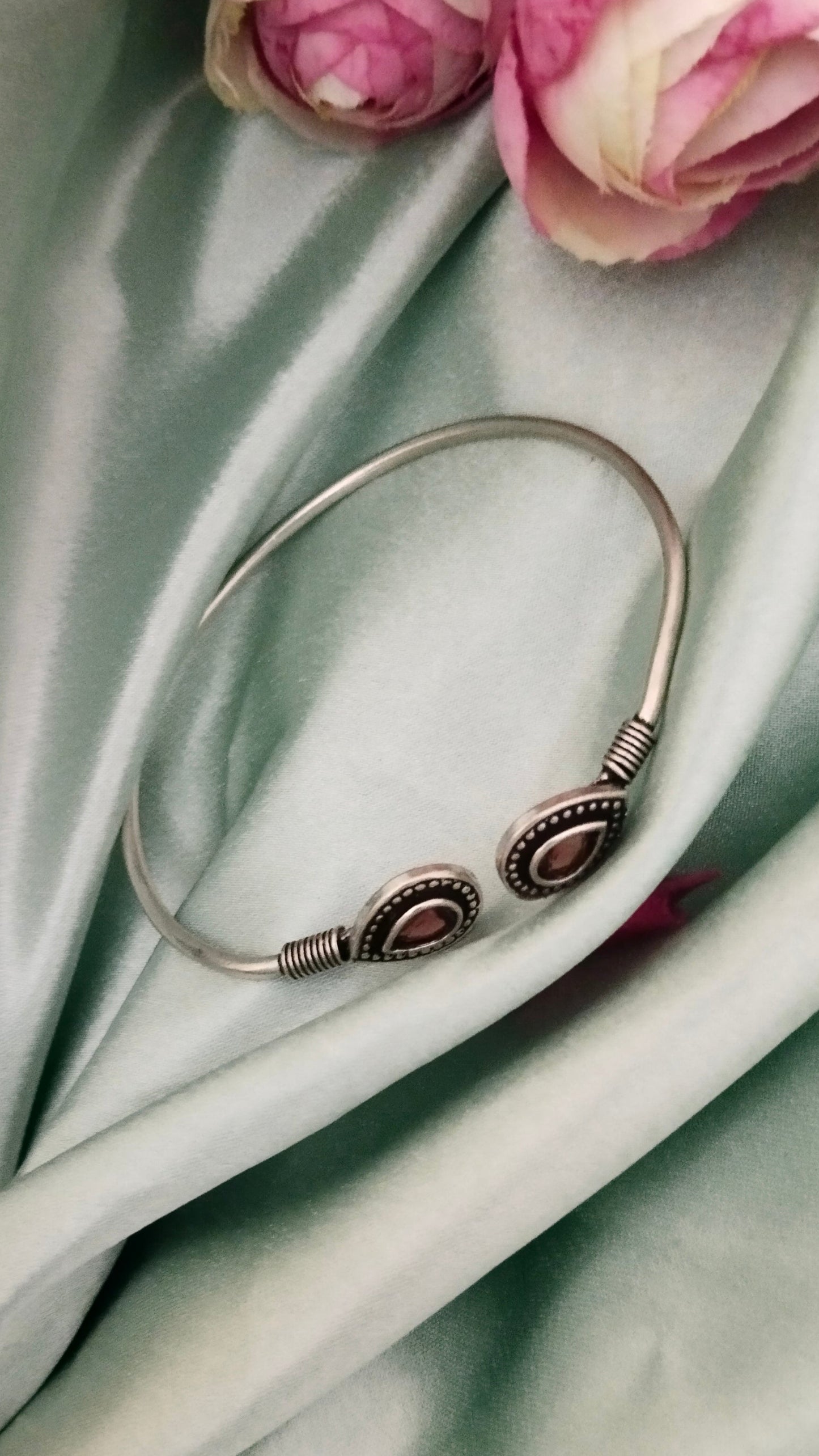Silver replica cute Bracelet/ kada
