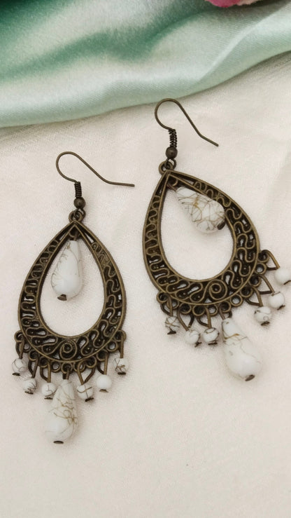 Imported trendy western earring