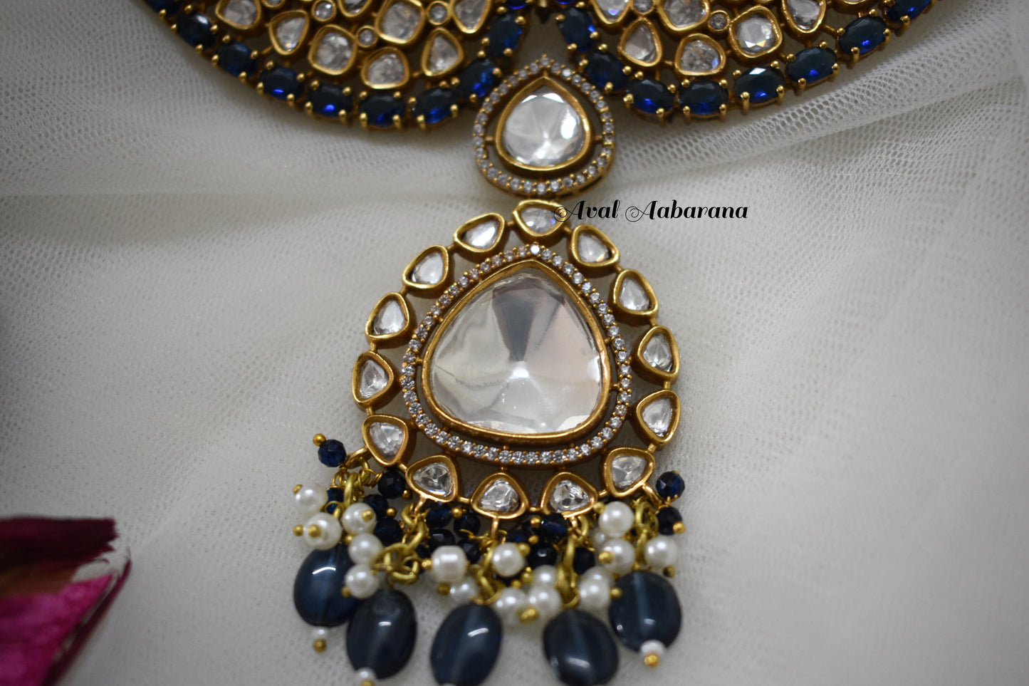 ABN0003 exclusive polki Neckwear set