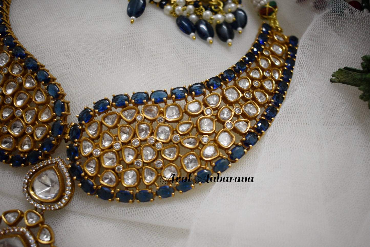 ABN0003 exclusive polki Neckwear set