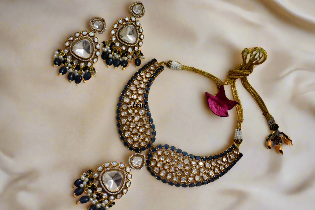 ABN0003 exclusive polki Neckwear set