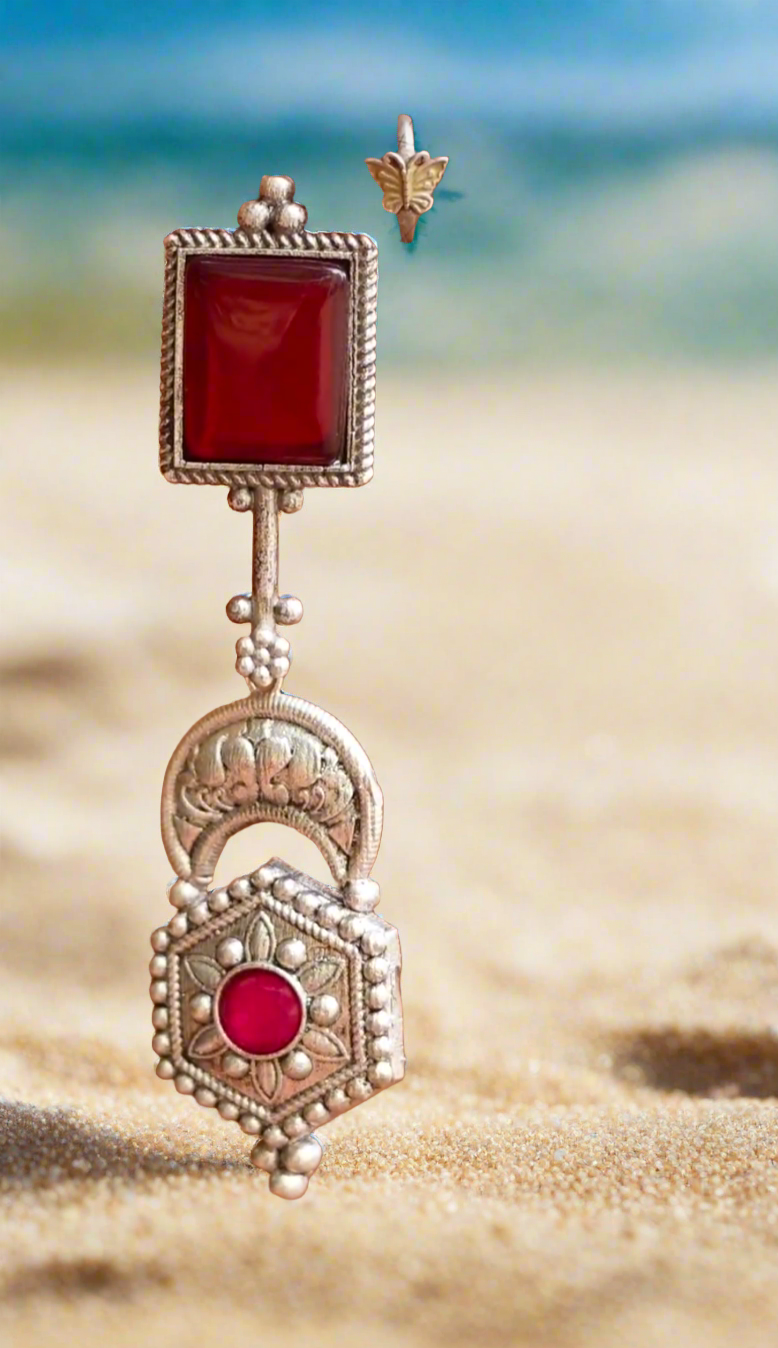 ASR001 Silver Replica Earring