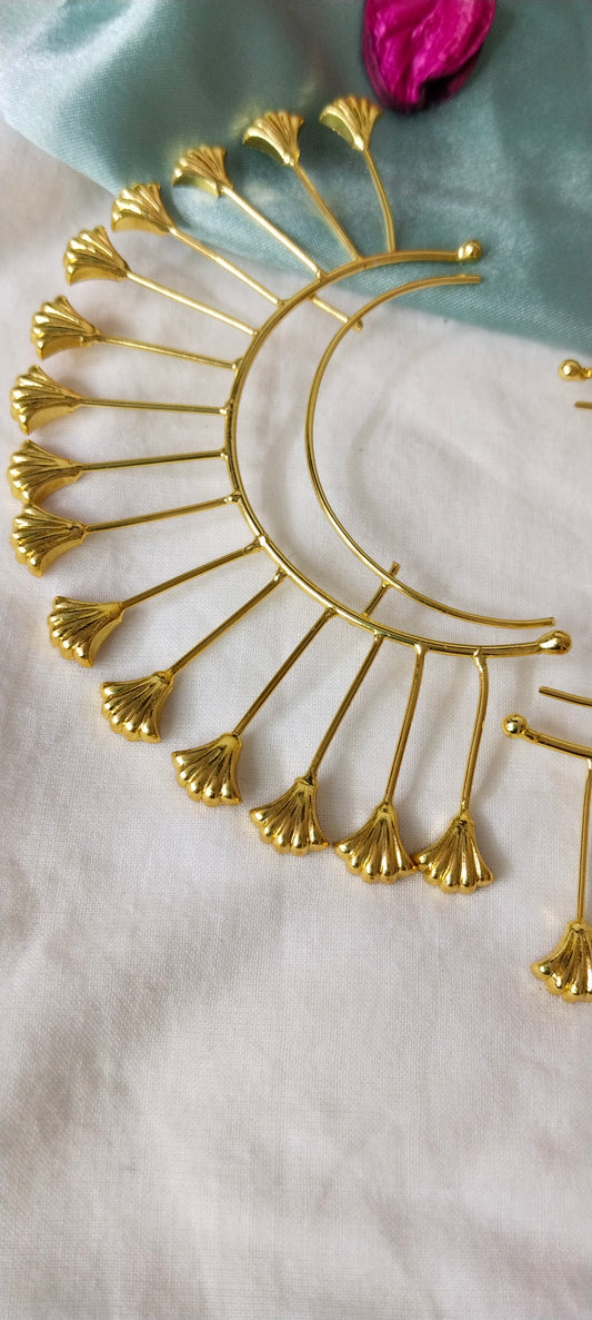 Mihika  Brass Ear cuff