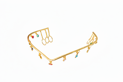 Rainbow charm Tiara