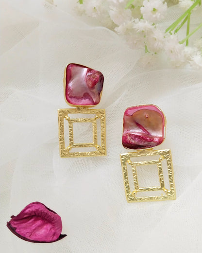 Mother of pearl earring