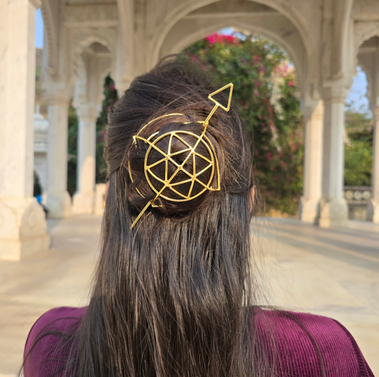 Janhvi kapoor Hair bun accessories 2