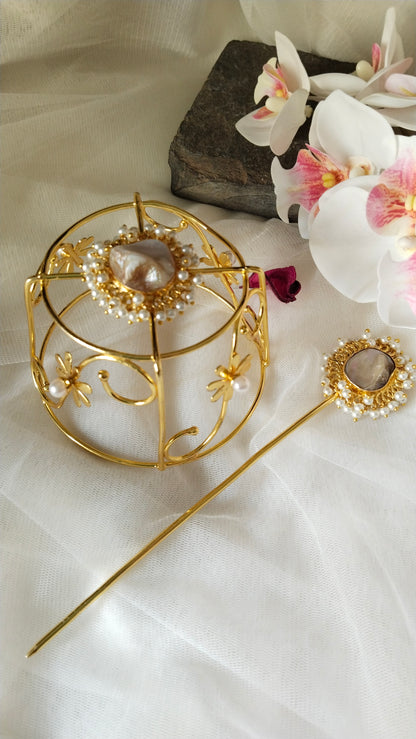 Janhvi kapoor Hair bun accessories 1