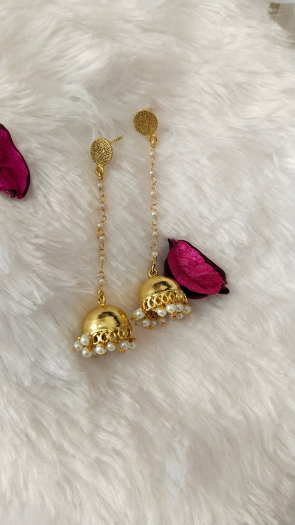 Celebrity Inspired long Jhumka