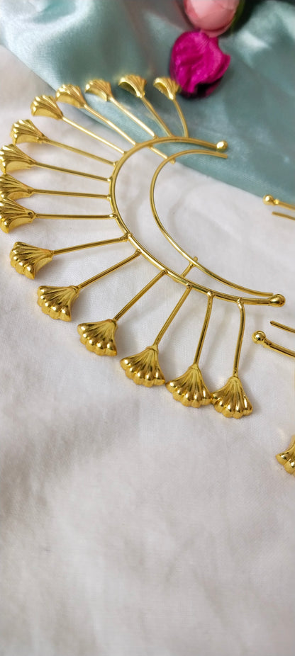 Mihika  Brass Ear cuff