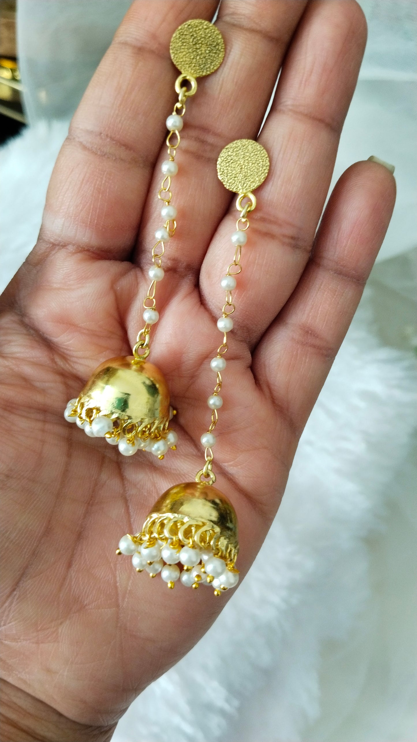 Celebrity Inspired long Jhumka